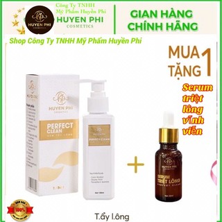 Combo Kem Tẩy Lông Huyền Phi Triệt lông và wax lông không đau rát trong vòng 5 phút