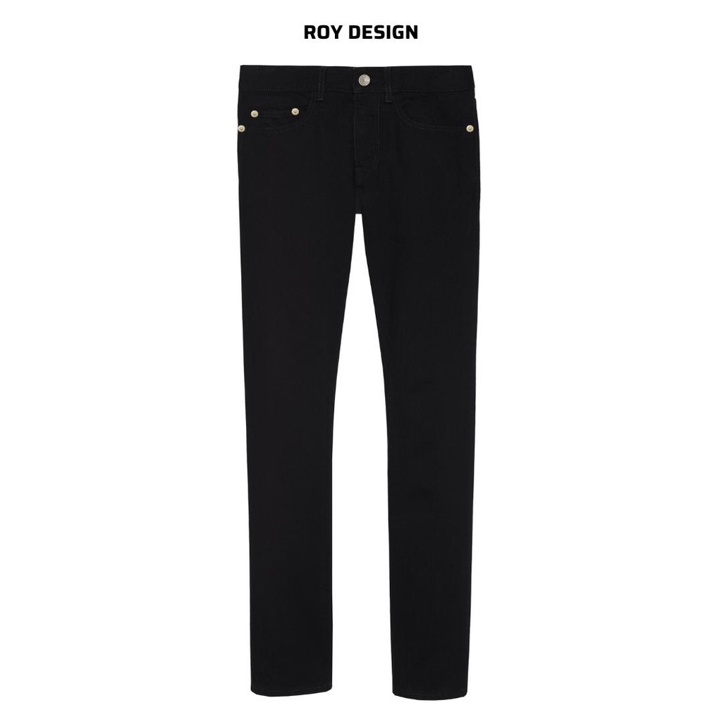 Quần Denim Jean Đen Fom Skinny Cao Cấp - Roy Design