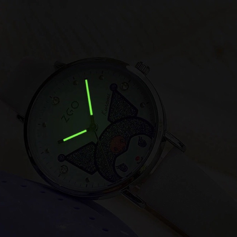 Đồng hồ nam nữ ZGO Tsum Tsum Kuromi Sanrio fullbox chính hãng