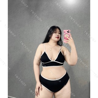 SET BIKINI ĐỒ BƠI ĐI BIỂN 3 MÓN  [TNT SHOP BIGSIZE 60KG 90KG]