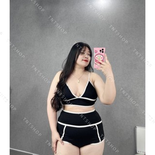SET BIKINI ĐỒ BƠI ĐI BIỂN 3 MÓN  [TNT SHOP BIGSIZE 60KG 90KG]