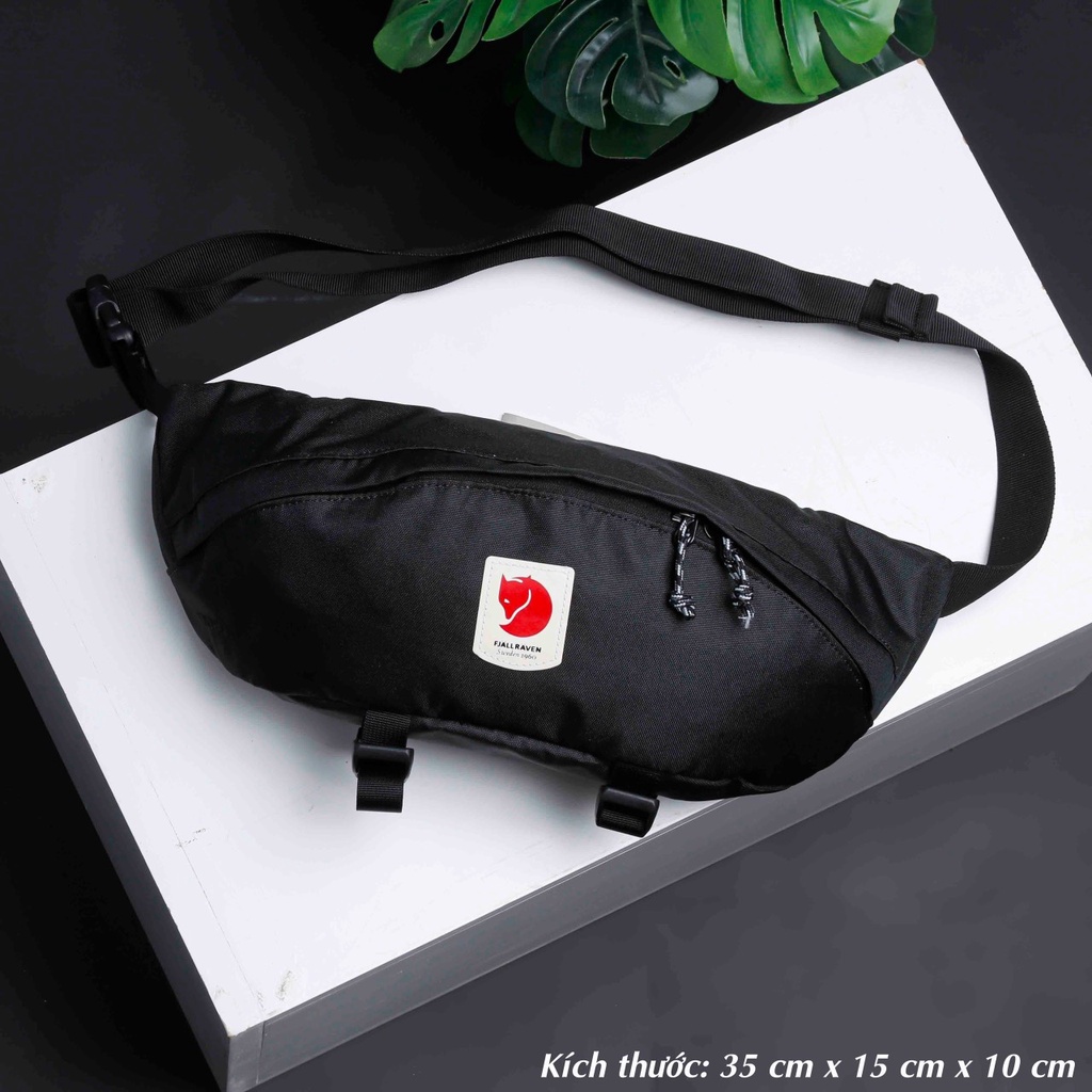 Túi bao tử đeo chéo Kanken Waistbag form to đi chơi du lịch thời trang unisex nhiều ngăn chống nước Qasa