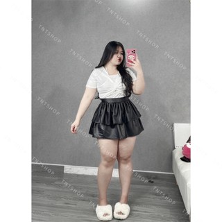 ÁO THUN CỔ YẾM XOẮN NGỰC [TNT SHOP BIGSIZE 60KG 90KG]