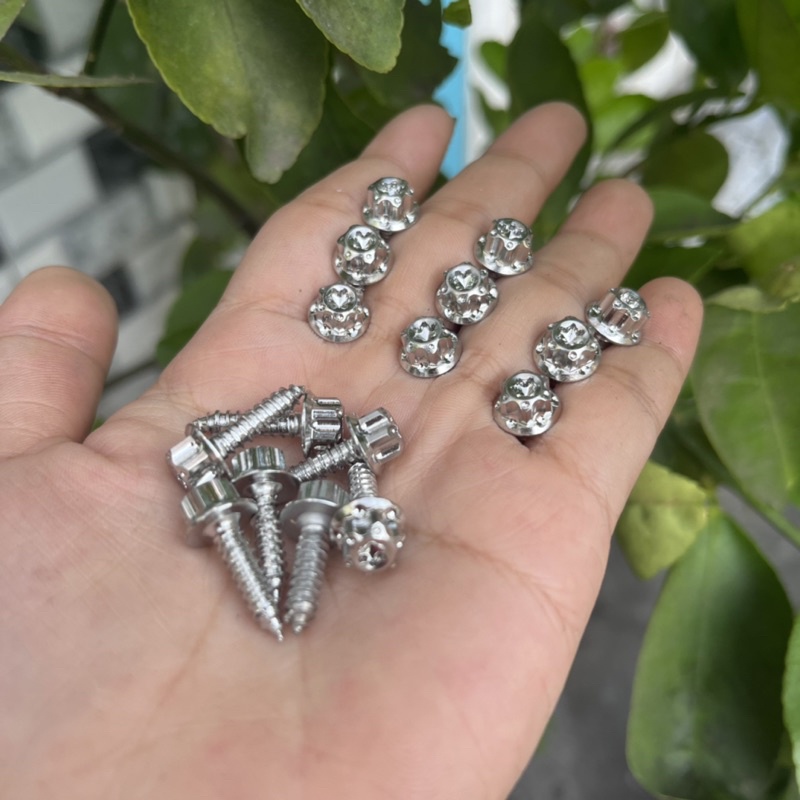 Ốc áo Honda 4li xoắn salaya inox304