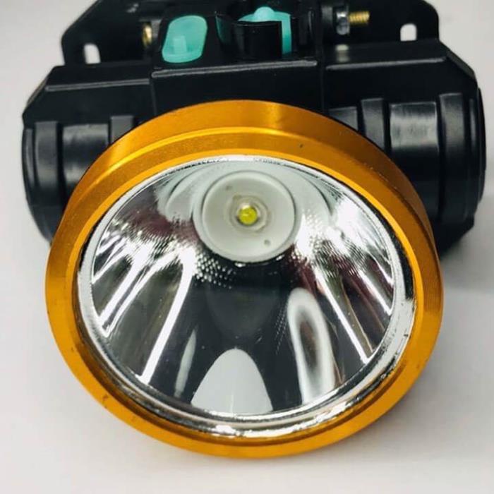 Đèn pin đội đầu 1 bóng siêu sáng chiếu xa 200m công suất 80W, pin trâu 1800mah sử dụng 5-10 tiếng