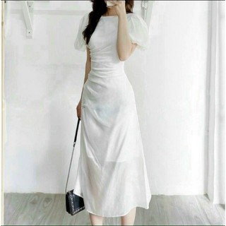 Đầm thiết kế vải tằm ánh kim 2 màu full 2 lớp mẫu mới 2023