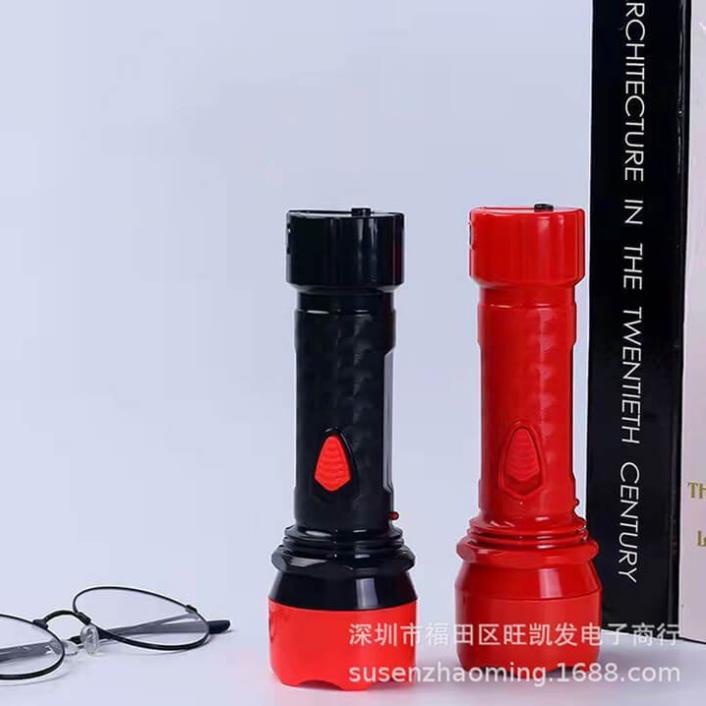 Đèn pin cầm tay siêu sáng chiếu xa 2 chế độ, pin trâu 400mah, đèn led cầm tay cao cấp