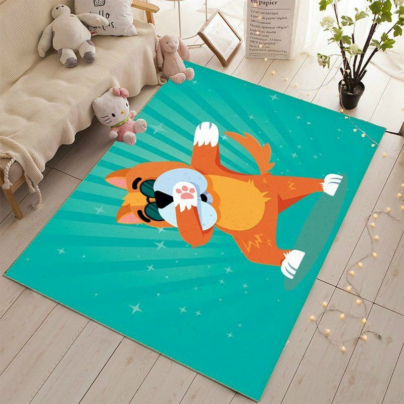 Thảm trải sàn Bali 5D mẫu hình chú khủng Long 1m6x2m3