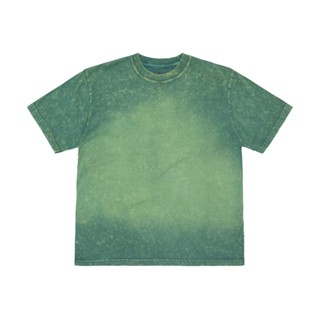 [MÃ FURISCH20 GIẢM NGAY 20K] Áo thun tay ngắn cổ tròn oversize FURISTIC® WASHED BLANK TSHIRT/COMO GREEN