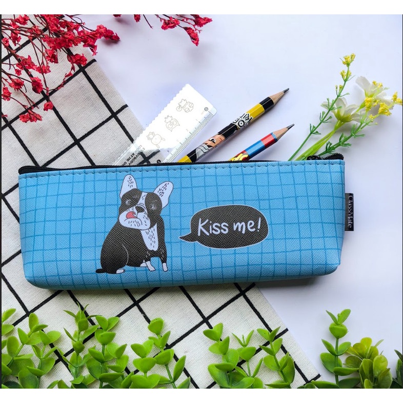 Túi Đựng Bút Học Sinh Hình Con Vật Ngộ Nghĩnh Classmate Chất Liệu Canvas Đường May Chuẩn Chỉnh PP07-AN