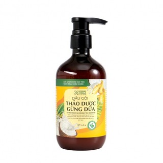 Dầu gội gừng tươi thảo mộc giảm rụng hỗ trợ mọc tóc the fleura