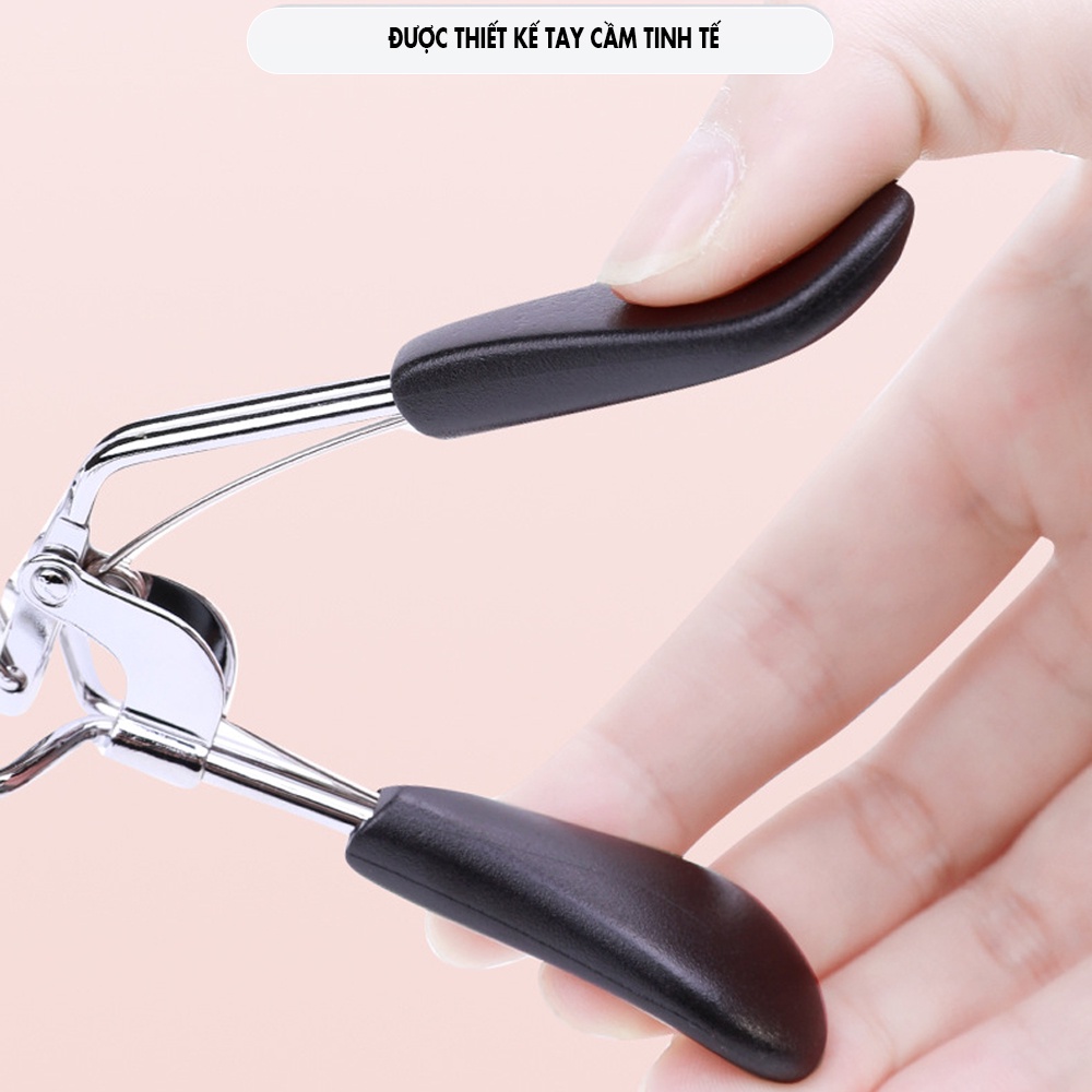 Kẹp Bấm Mi Chuyên Dụng GUVIET  Màu Đen Kèm Hộp