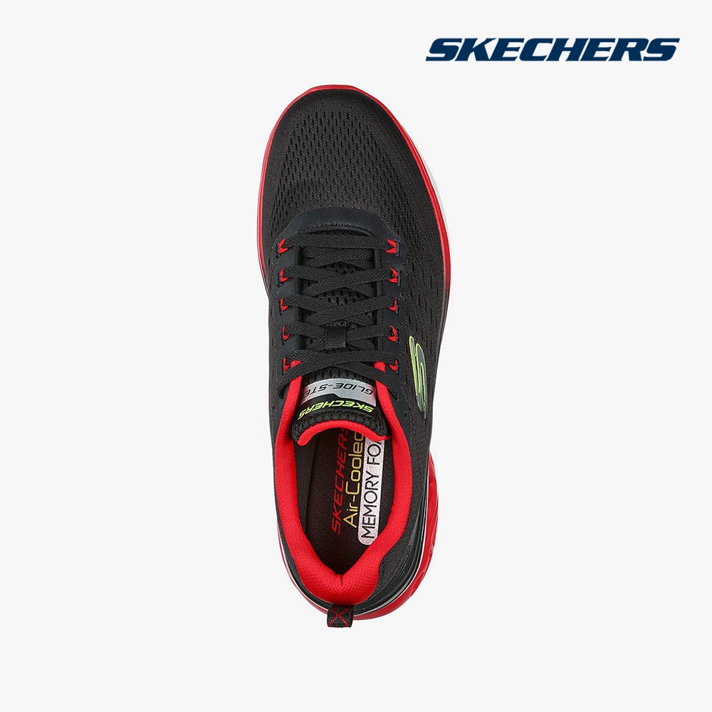 SKECHERS - Giày sneakers nam cổ thấp thắt dây Glide Step Sport 232269-BKMT