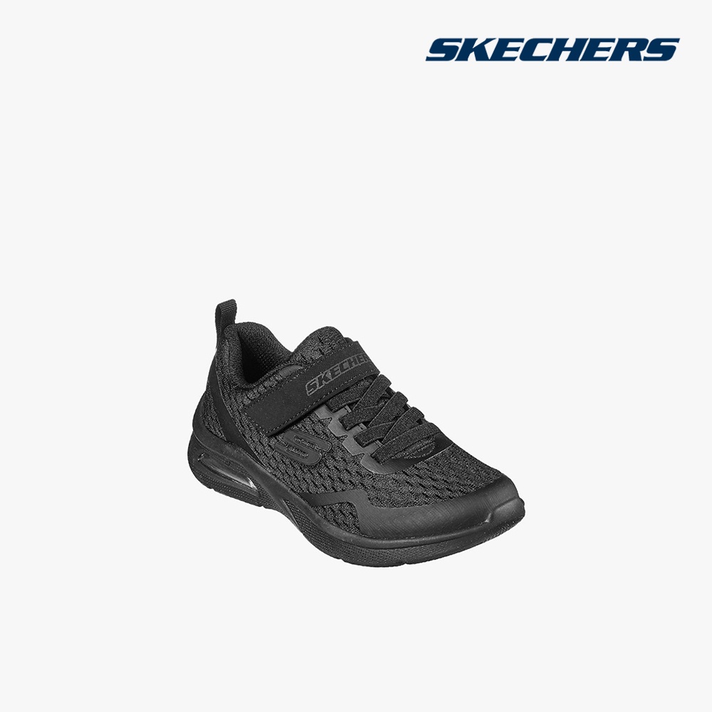 SKECHERS - Giày sneakers bé trai cổ thấp Microspec Max Torvix 403775L-BBK