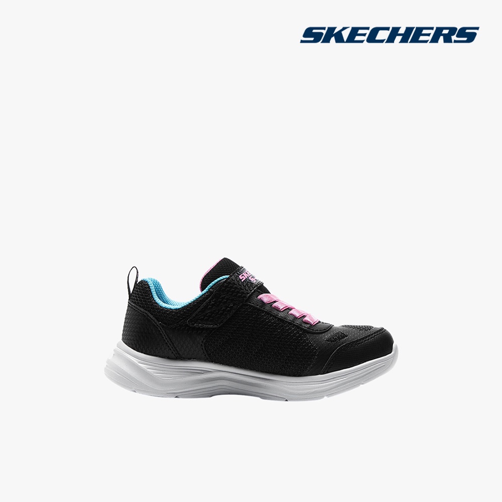 SKECHERS - Giày sneakers bé gái cổ thấp S Lights Glimmer Kicks 302319L-BLK