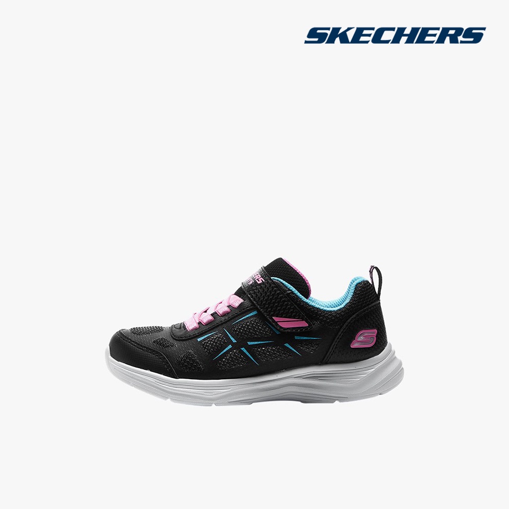 SKECHERS - Giày sneakers bé gái cổ thấp S Lights Glimmer Kicks 302319L-BLK