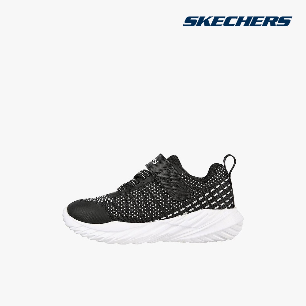 SKECHERS - Giày sneakers bé trai cổ thấp Nitro Sprint 403753N-BKSL
