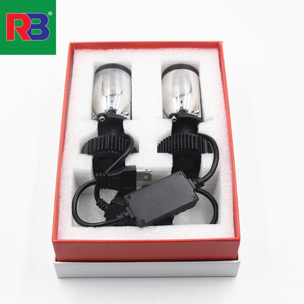 Đèn Pha LED Bi Cầu Mini H4 T9 Công Xuất 35w Lắp Ô tô, Xe Máy- Bảo Hành 12 Tháng Chính Hãng
