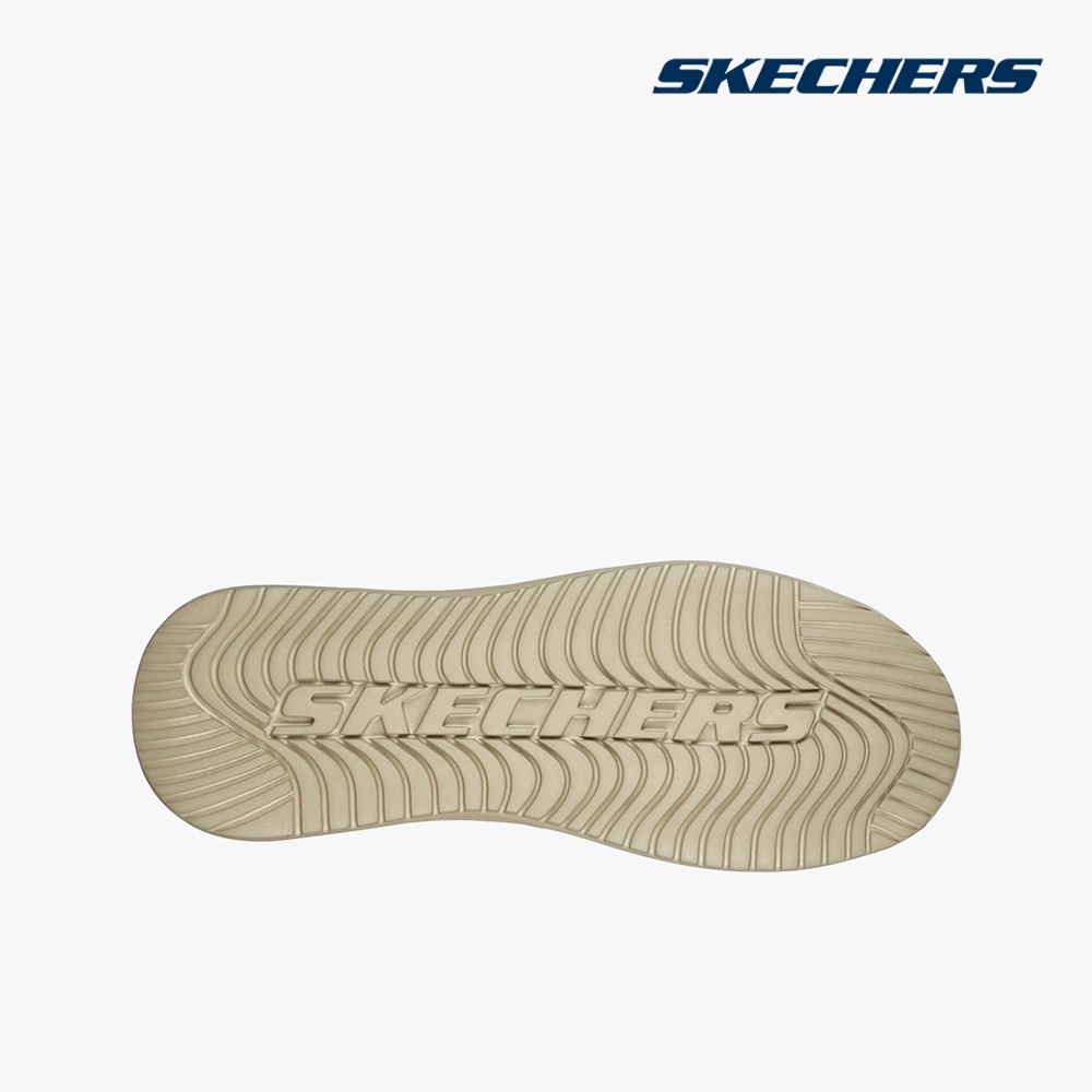 SKECHERS - Giày sneakers nam cổ thấp Proven 204471-KHK