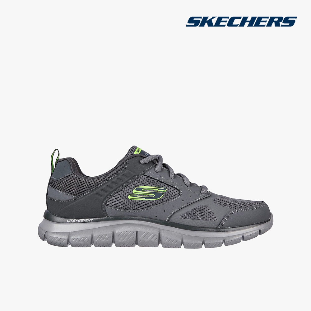 SKECHERS - Giày sneaker nam Track Syntac 232398-CHAR