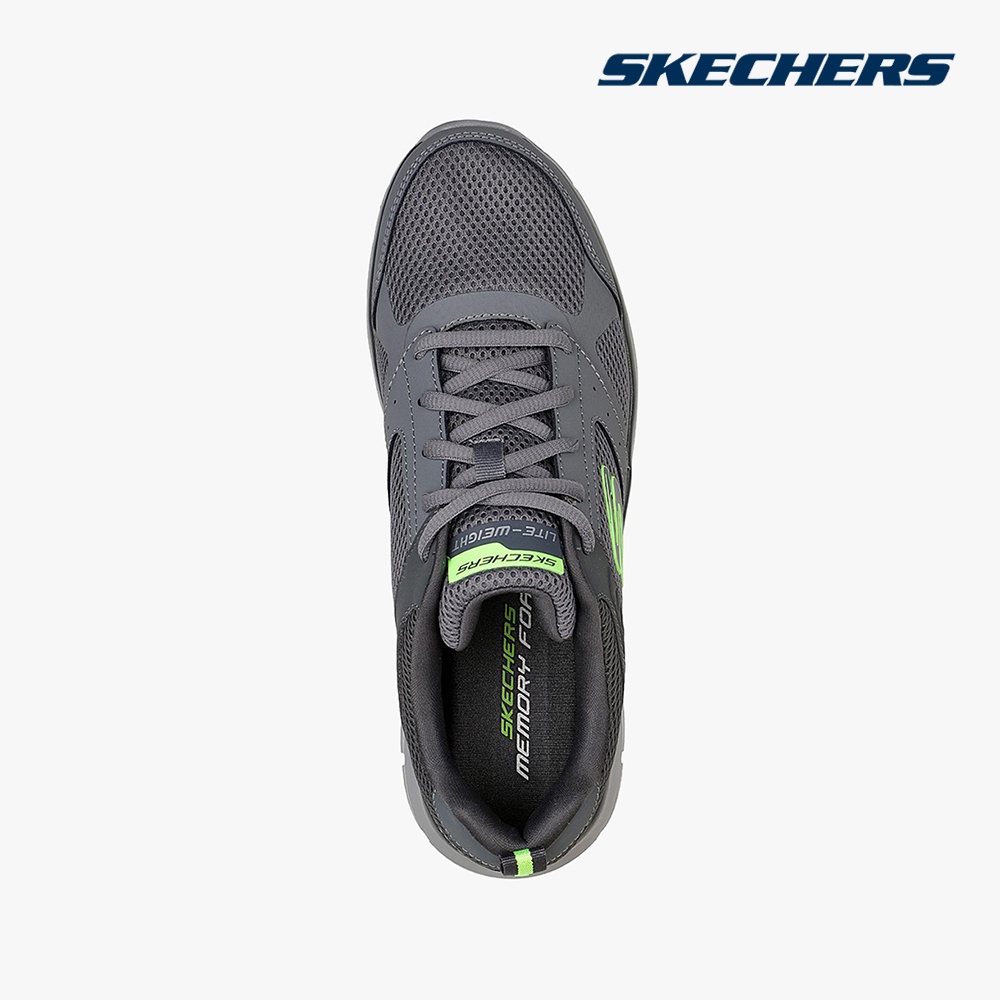 SKECHERS - Giày sneaker nam Track Syntac 232398-CHAR