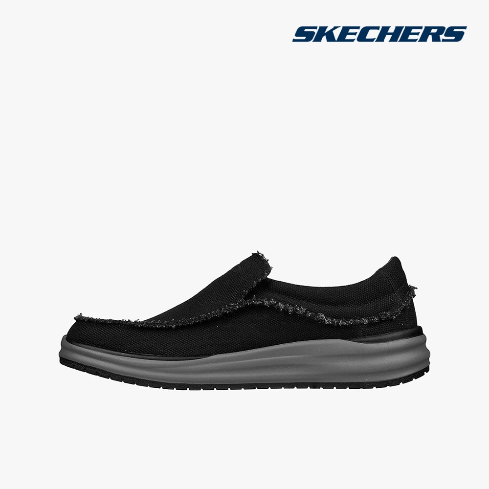 SKECHERS - Giày slip on nam Arch Fit Melo 204602-BLK