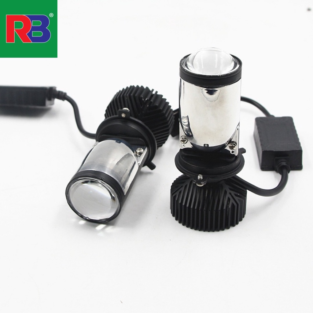 Đèn Pha LED Bi Cầu Mini H4 T9 Công Xuất 35w Lắp Ô tô, Xe Máy- Bảo Hành 12 Tháng Chính Hãng