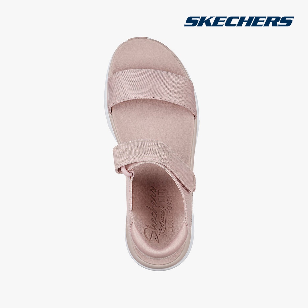 SKECHERS - Giày sandals nữ quai ngang Cali D'Lux Walker 119226-BLSH