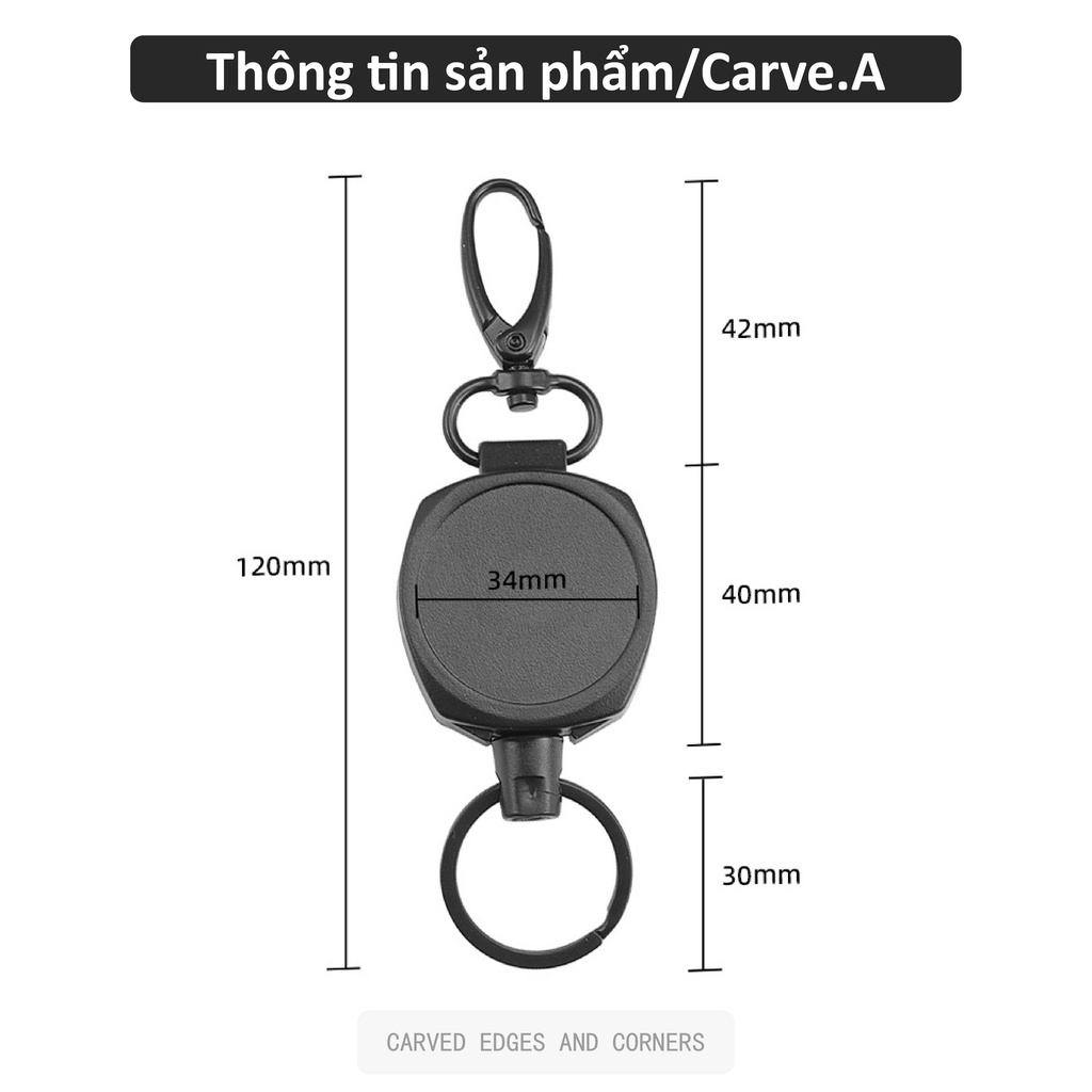 Carve.A Khóa chìa khóa Độ đàn hồi