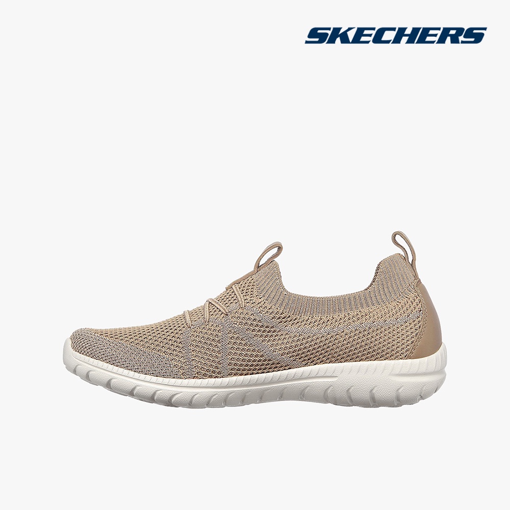 SKECHERS - Giày slip on nữ phối dây thắt Arch Fit Flex 100285-TPE