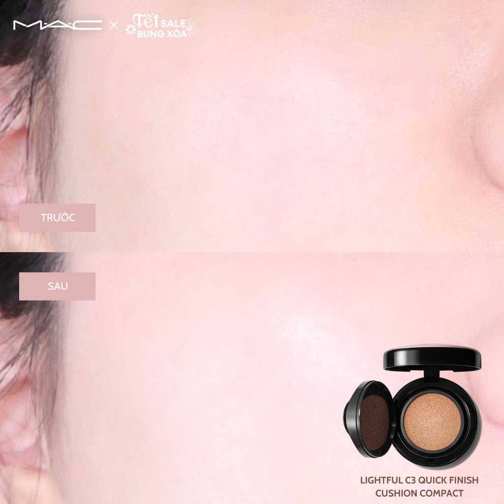 Phấn Nước MAC Lighful C3 Quick Finish Cushion Compact 12g