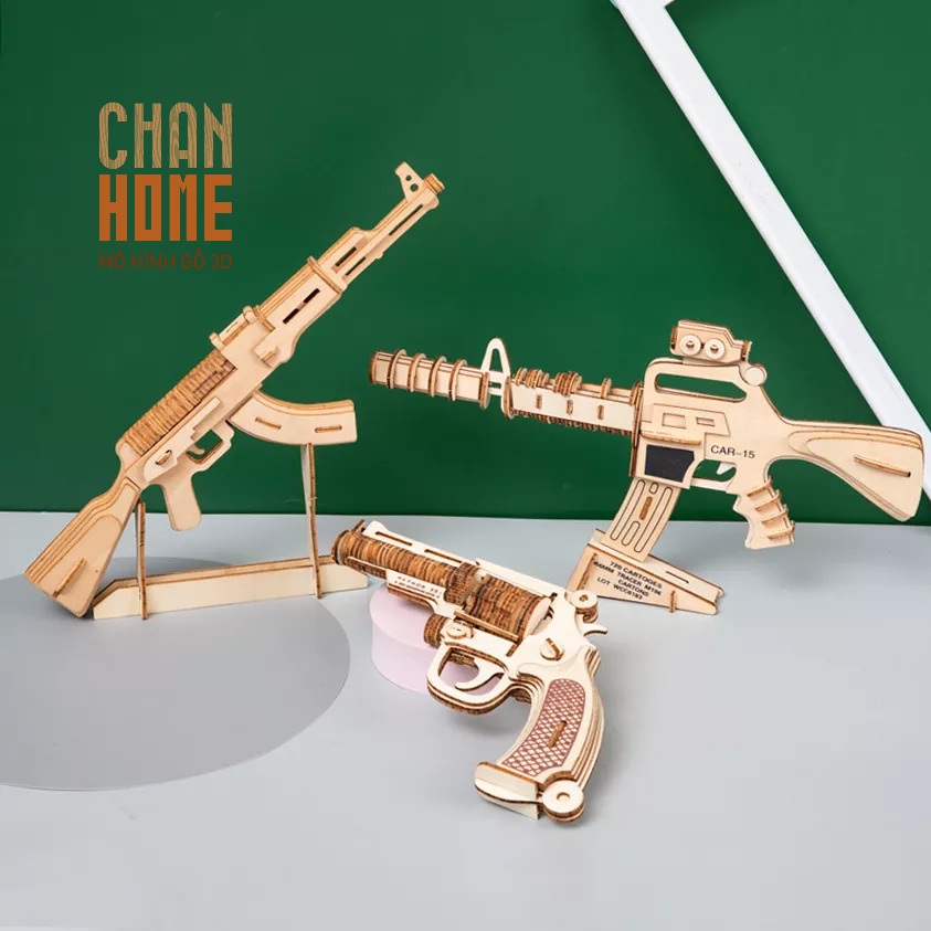 Tự Lắp Ráp Mô Hình Gỗ 3D Đồ Chơi Mô Hình Machine