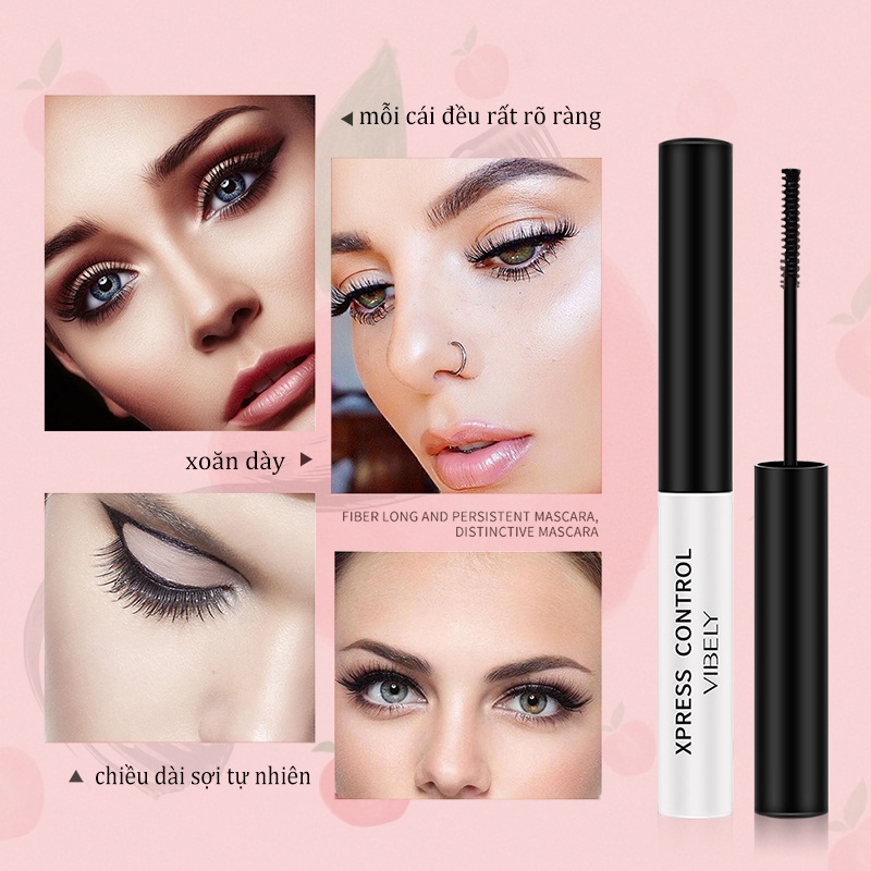 Mascara lông mi  Làm dài mi Mã hóa kéo dài Kéo dài thời gian kéo dài Trang điểm mắt không thấm nước