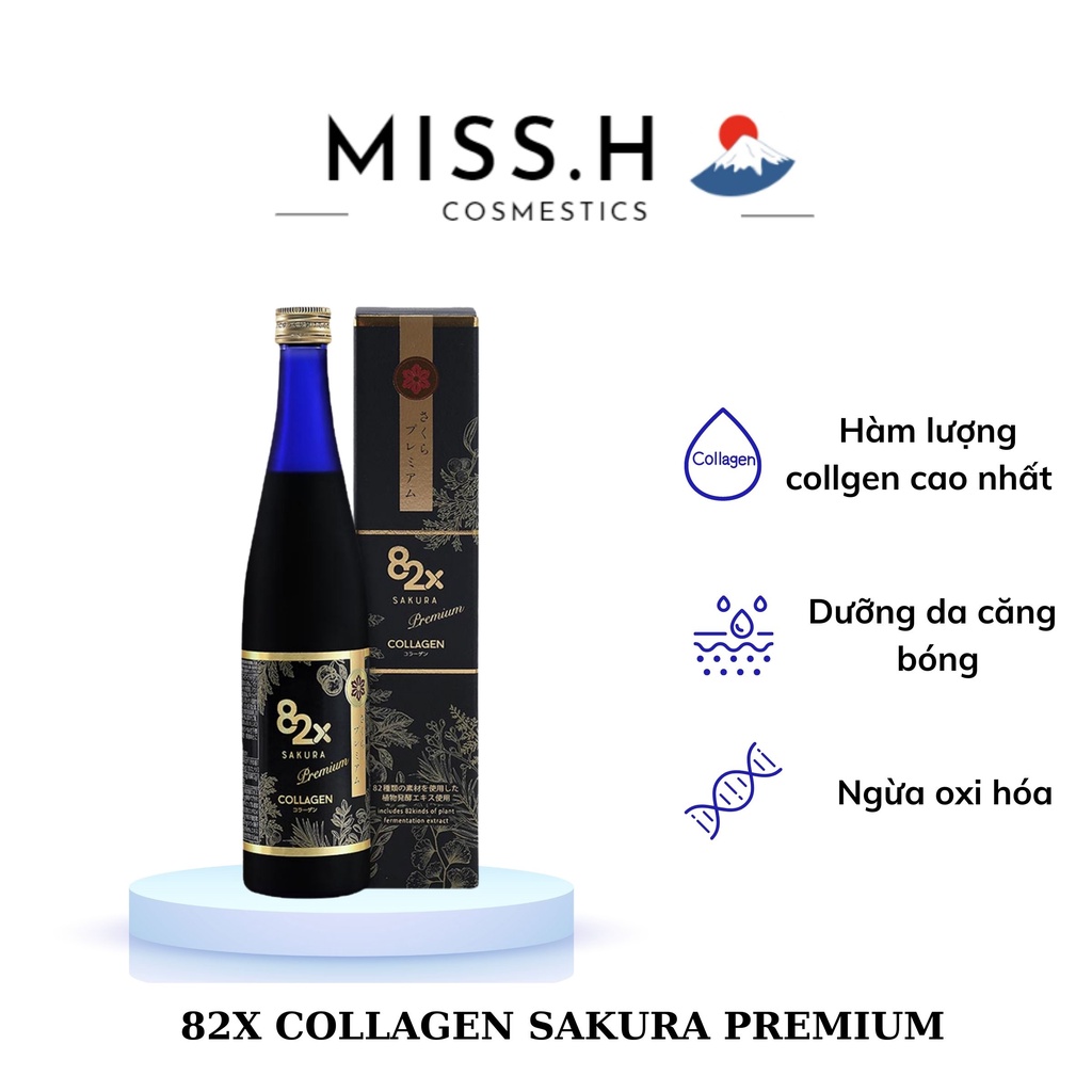 { CHUẨN HÀNG NỘI ĐỊA} Combo 82X - Nước Uống Đẹp Da Collagen 82X 500ml-LIỆU TRÌNH 3 THÁNG DA ĐẸP