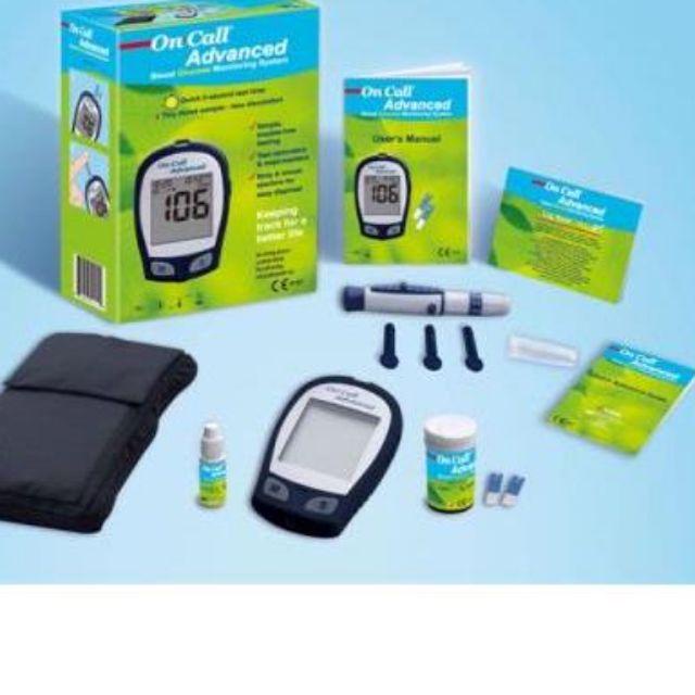 (DATE XA) Que test thử tiểu đường ONCALL ADVANCE ( 25 test )