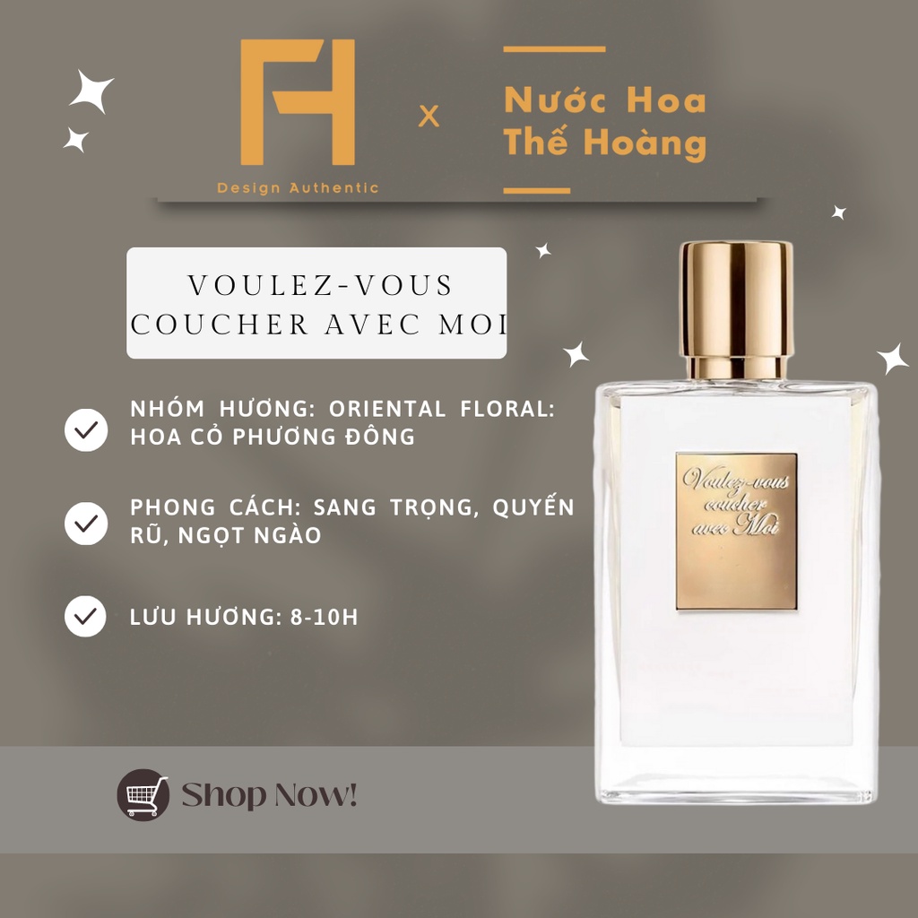 Nước hoa nữ Voulez-Vous Coucher Avec Moi (rắn đen) EDP chiết 10ml, 20ml - Nước Hoa Thế Hoàng