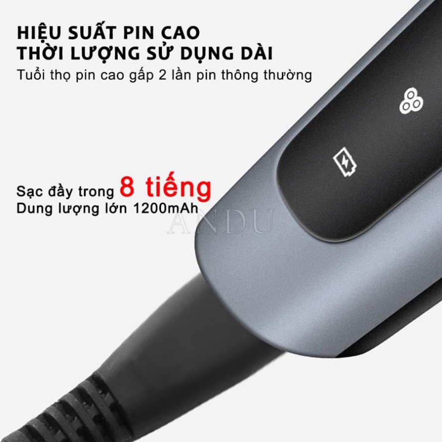 Máy cạo râu đa năng 4 trong 1 chống nước chuẩn IPX7 hàng cao cấp chính hãng nam U9142
