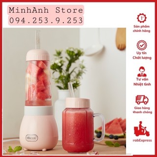Máy xay sinh tố cẩm tay Bear C04W1 loại 2 cối,tiện lợi...