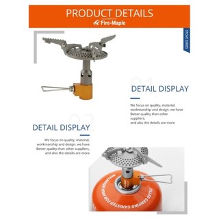 Bếp ga Firemaple Titanium FMS-116T siêu nhỏ(2.3 Kw)