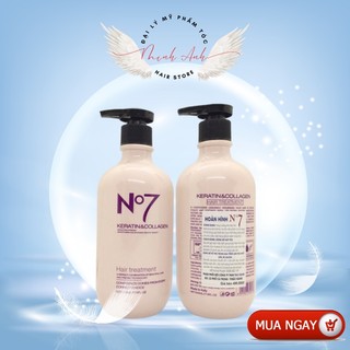 Kem ủ tóc No7 500ml siêu phục hồi dành cho tóc khô xơ hư tổn do uốn ép nhuộm