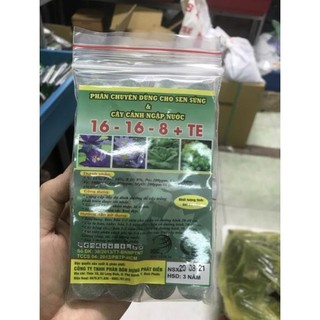 Phân bón huyên dùng cho sen, súng, cây cảnh ngập nước