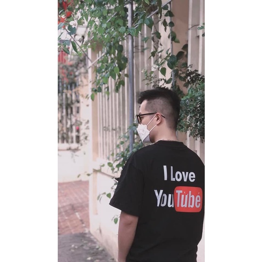 Áo phông I LOVE YOU TỪBÉ áo thun local brand cotton thoáng mát