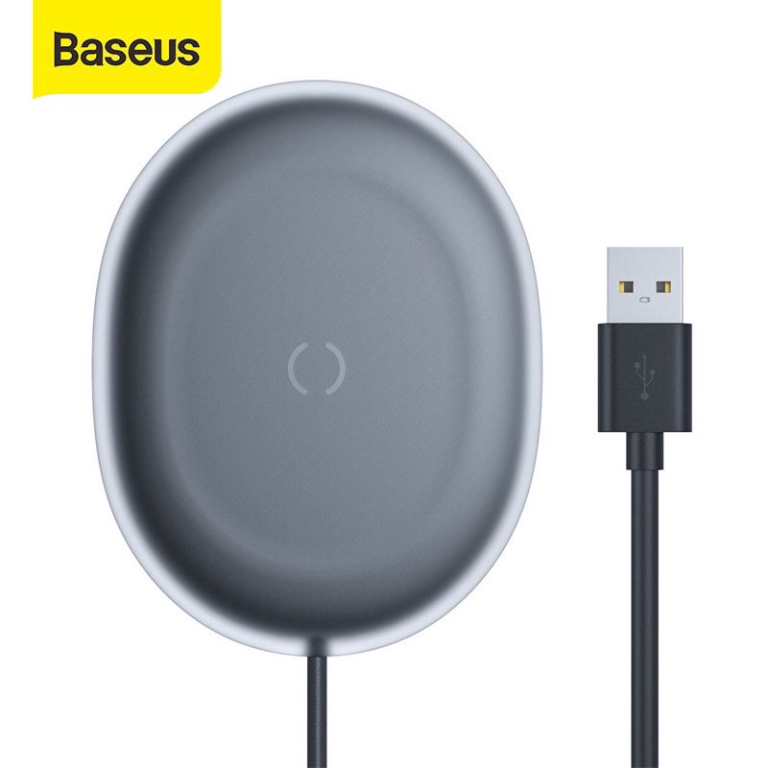 Đế Sạc Pin Không Dây Baseus 15W Hỗ Trợ Sạc Nhanh Theo Tiêu Chuẩn Qi Cho Iphone / Airpods Pro /Huawei