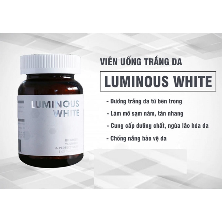 Viên Uống Hỗ Trợ Làm Trắng Da Luminous Extra White  – HANAH SKIN