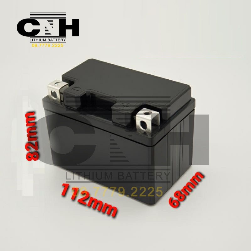 Bình ắc quy Lithium 12V-9Ah Chuyên cho xe độ