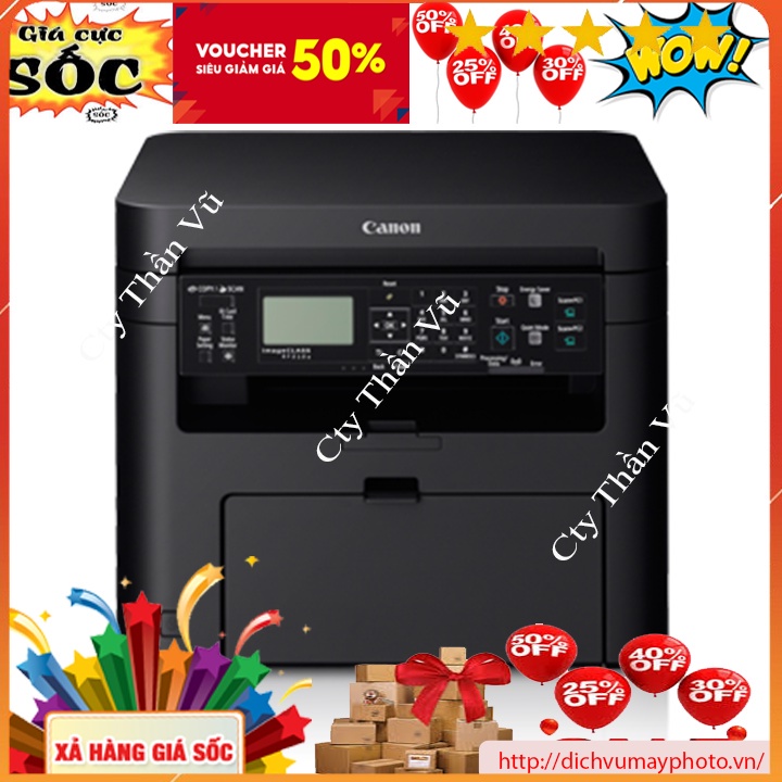 Máy in cũ Đa chức năng Canon MF232W like new có in wifi không dây bền đẹp hộp mực mới chất lượng INECO