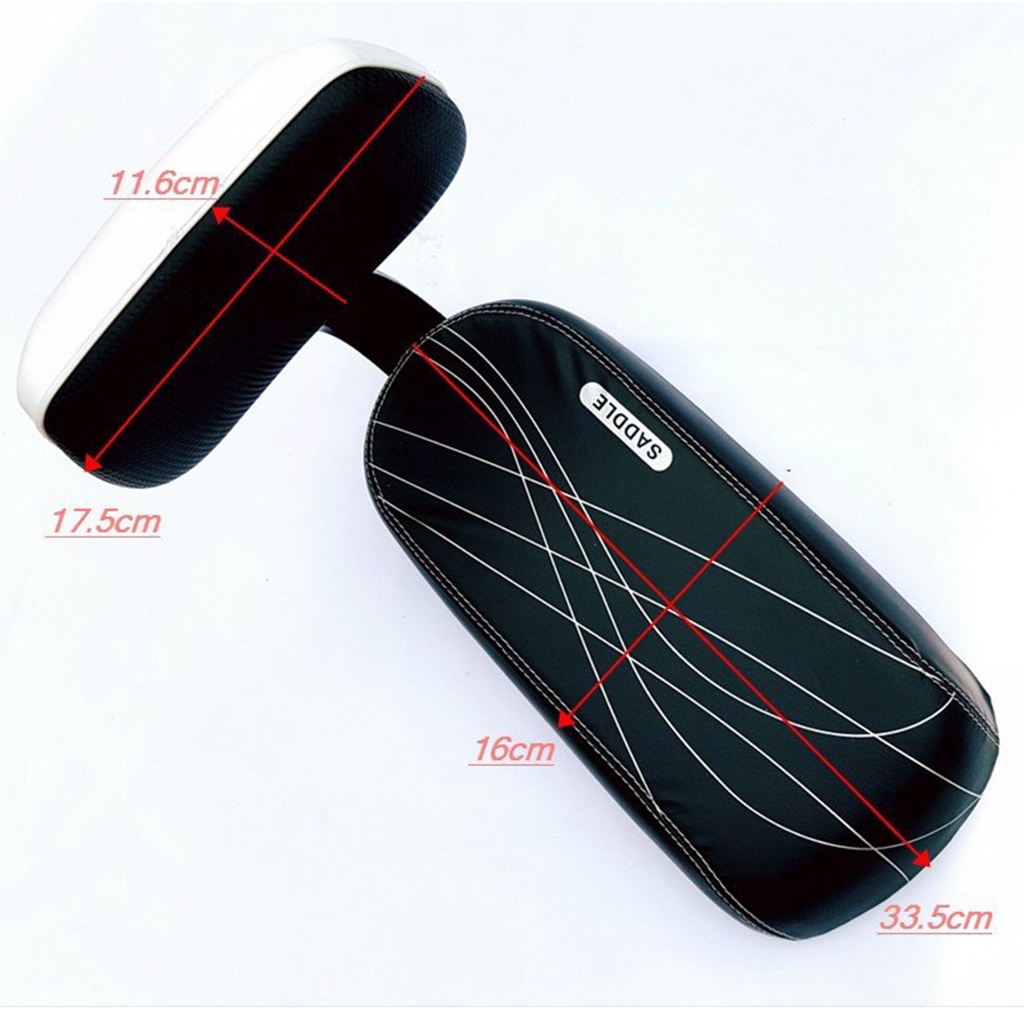 Đệm baga xe đạp có tựa lưng