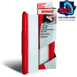 Lưỡi gạt nước silicon giúp lau khô xe nhanh hơn - Sonax flexi blade