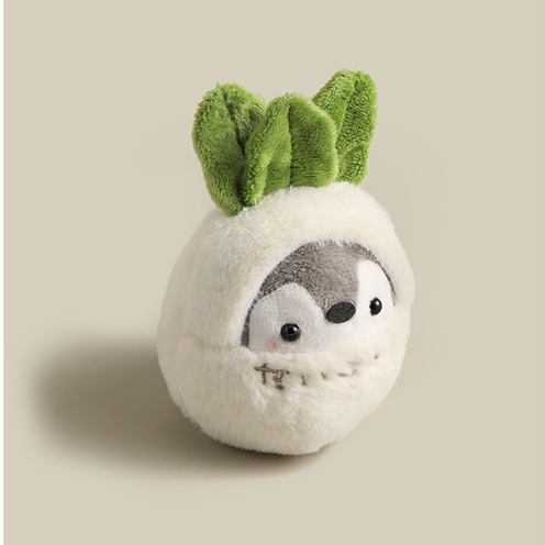 Móc Khóa Hình Chim Cánh Cụt Nhồi Bông Dễ Thương Phong Cách Mới 2022