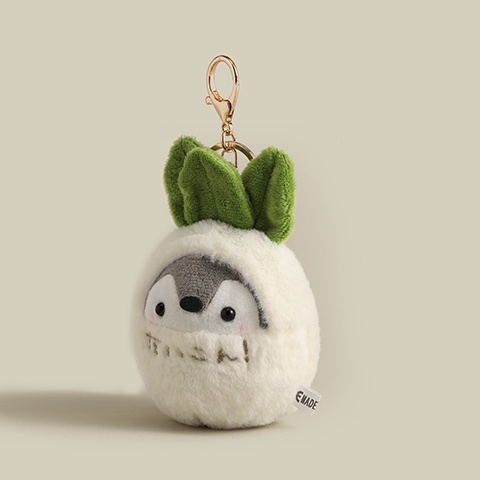 Móc Khóa Hình Chim Cánh Cụt Nhồi Bông Dễ Thương Phong Cách Mới 2022